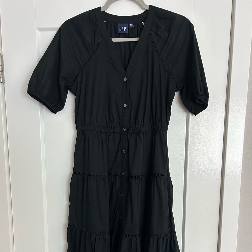 Gap Boho Black Dress XS